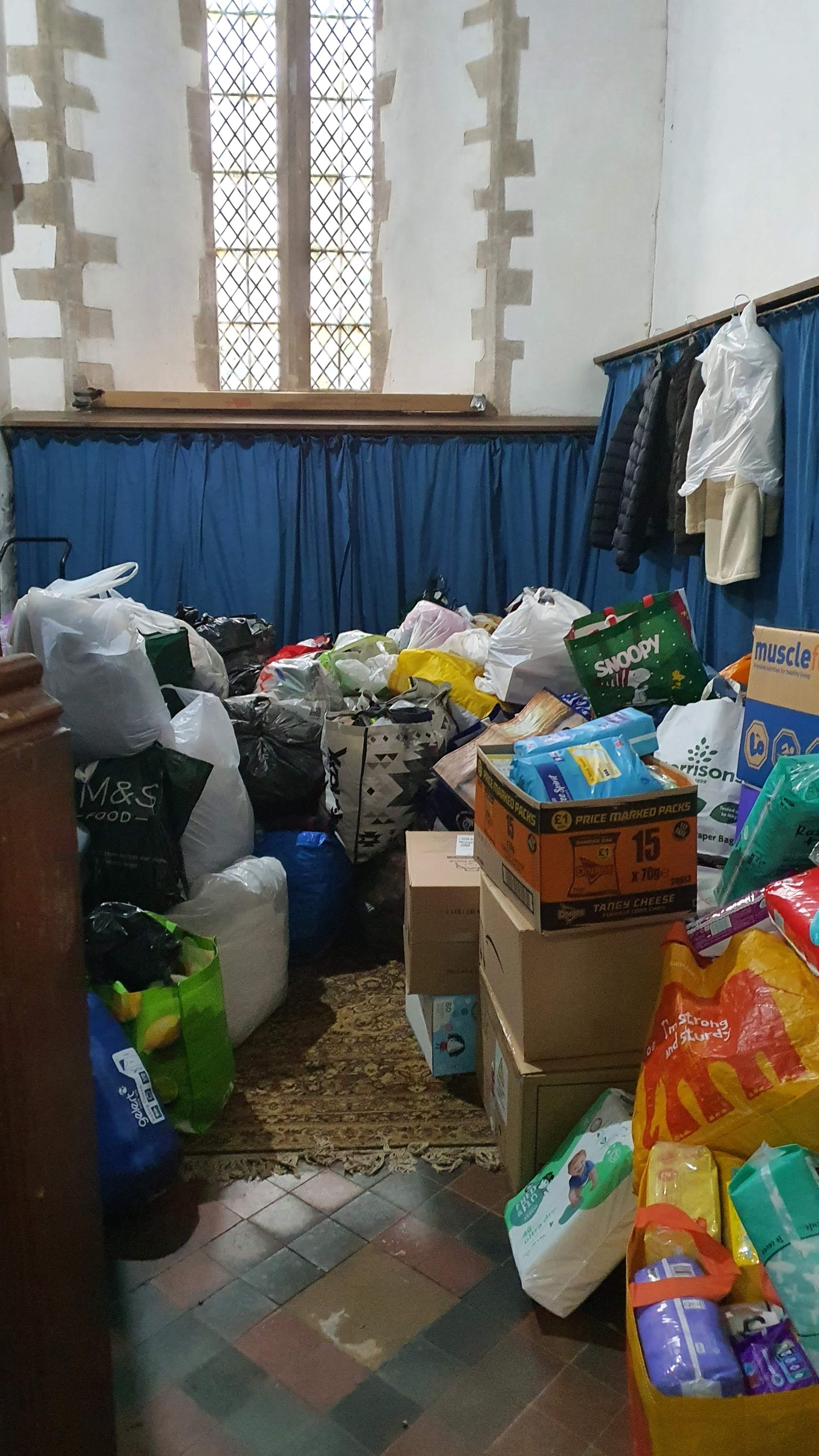 Donations at St. Andrew's